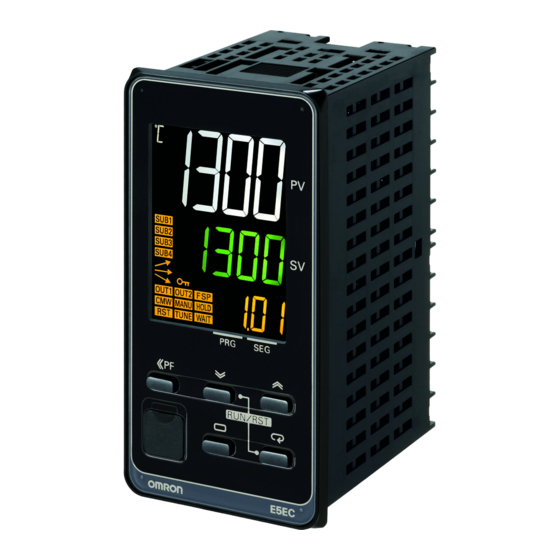Omron E5AC-T User Manual