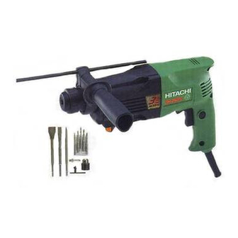 Hitachi DH24PC Handling Instructions Manual