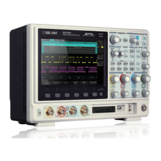 SIGLENT SDS2000 Series Quick Start Manual