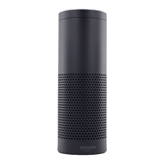 Amazon Echo Quick Start Manual