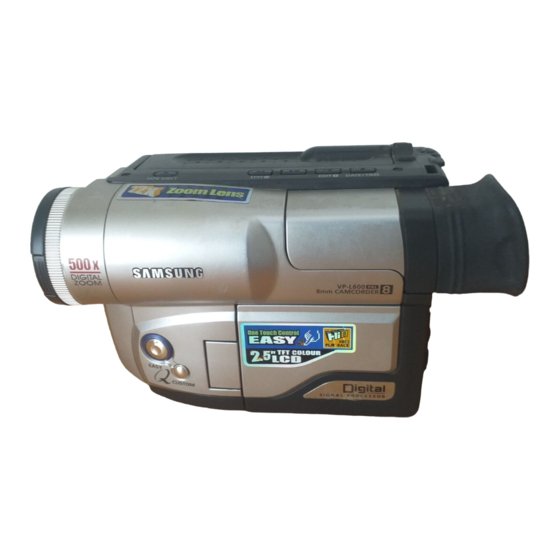 Samsung Hi8 8 VP-L630 Owner's Instruction Manual