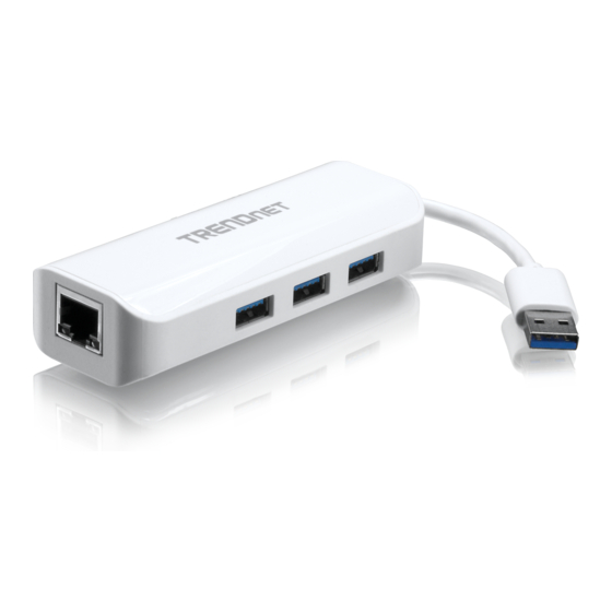 TRENDnet TU3-ETGH3 Quick Installation Manual