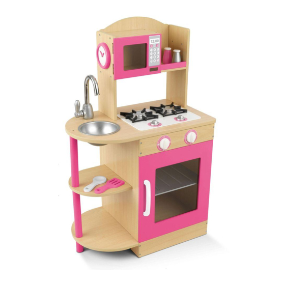 KidKraft Wooden Kitchen 53194B Assembly Instructions Manual