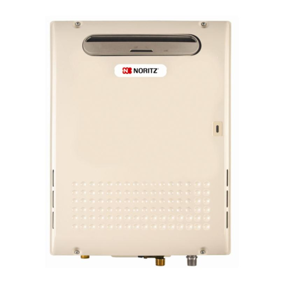 Noritz GQ-C2857WS US Water Heater Manuals