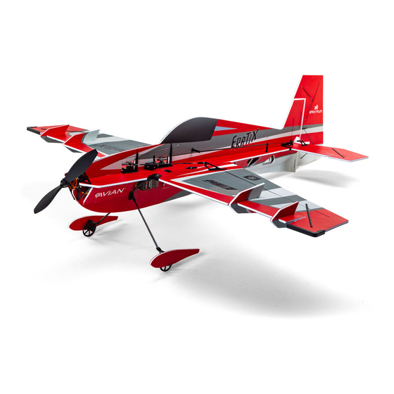 Horizon Hobby E-flite Eratix 3D Flat Foamy 860mm Instruction Manual