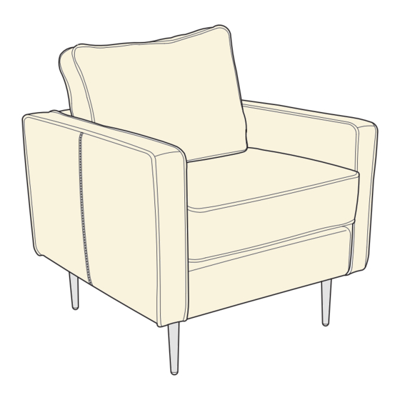 Lifestyle Solutions CHAIR Assembly Instructions Manual