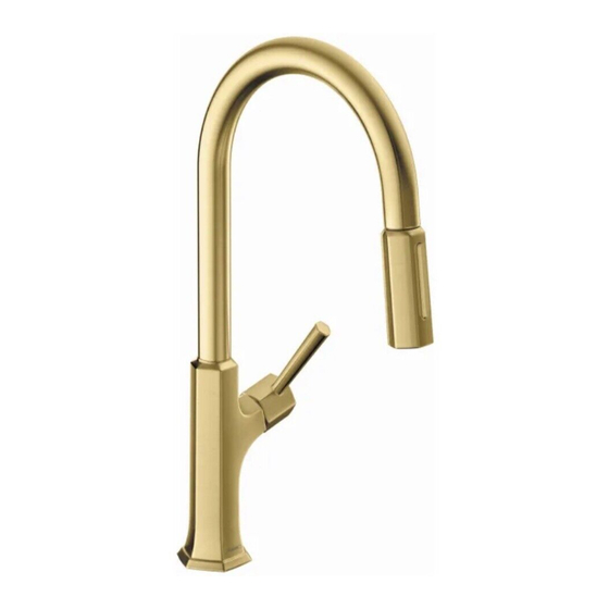 Hans Grohe Locarno 320 Select sBox 04828 0 Series Installation/User Instructions/Warranty