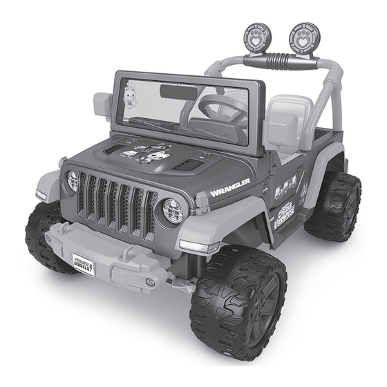 Fisher-Price POWER WHEELS HPX71 Owner's Manual