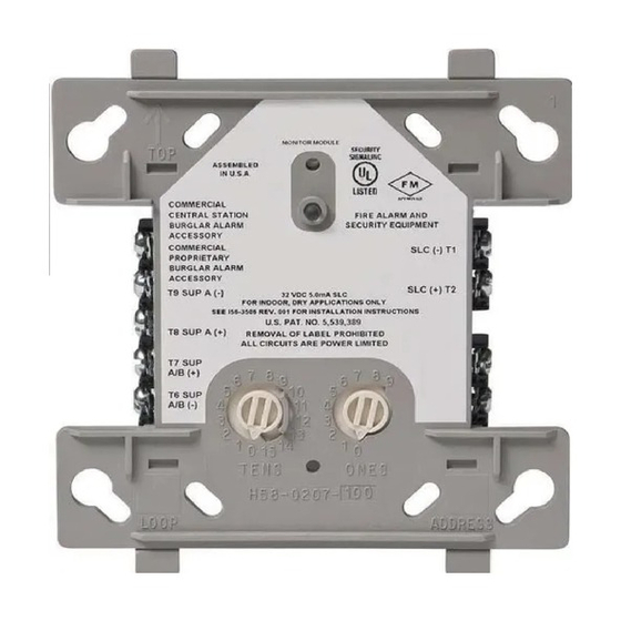 Honeywell NOTIFIER FZM-1 Installation And Maintenance Instructions