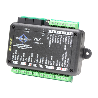 Dakota Digital VHX systems Operating Manual