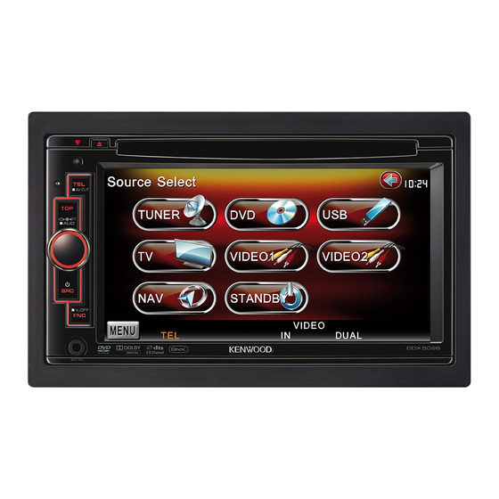 Kenwood DDX5026 Instruction Manual