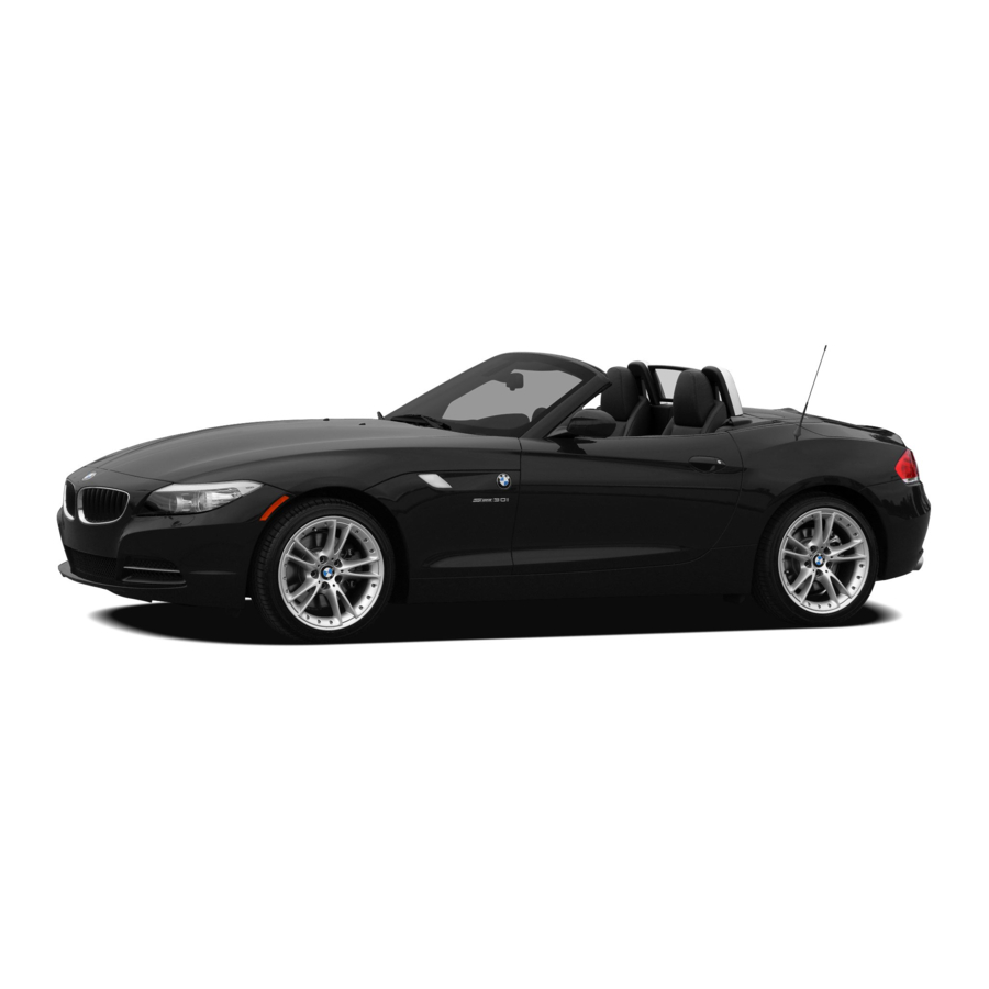BMW Z4 sDrive30i Owner's Manual