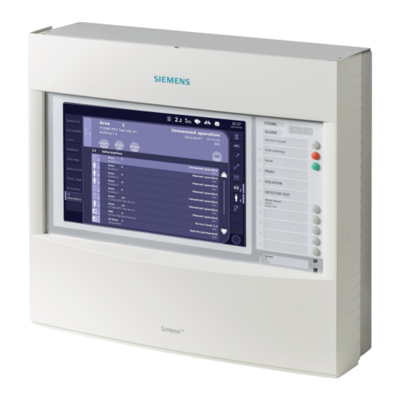 Siemens FT2080 Operation Manual