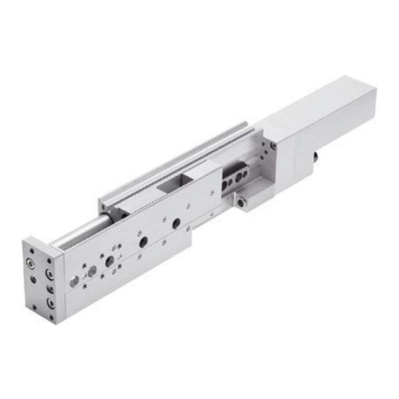 Festo SLTE Series Operating Instructions Manual
