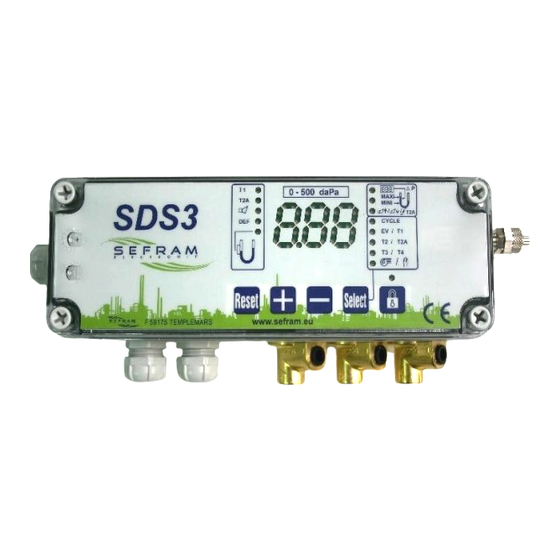 SEFRAM SDS3 Manuals