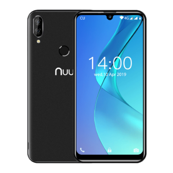 Nuu X6mini User Manual