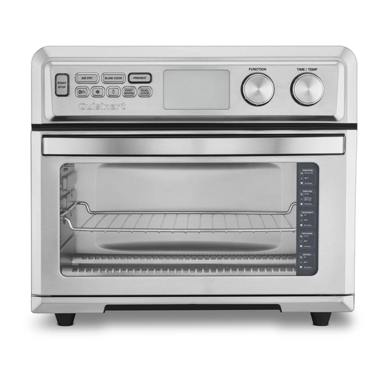 Cuisinart TOA-95 Instruction And Recipe Booklet