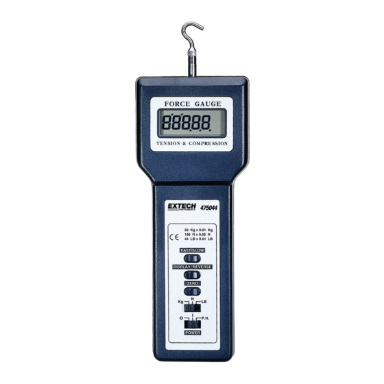Extech Instruments 475040 User Manual
