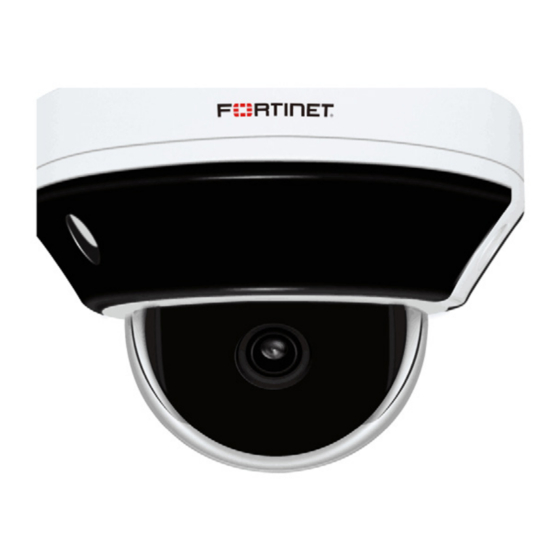 Fortinet FortiCam PD50 Manuals