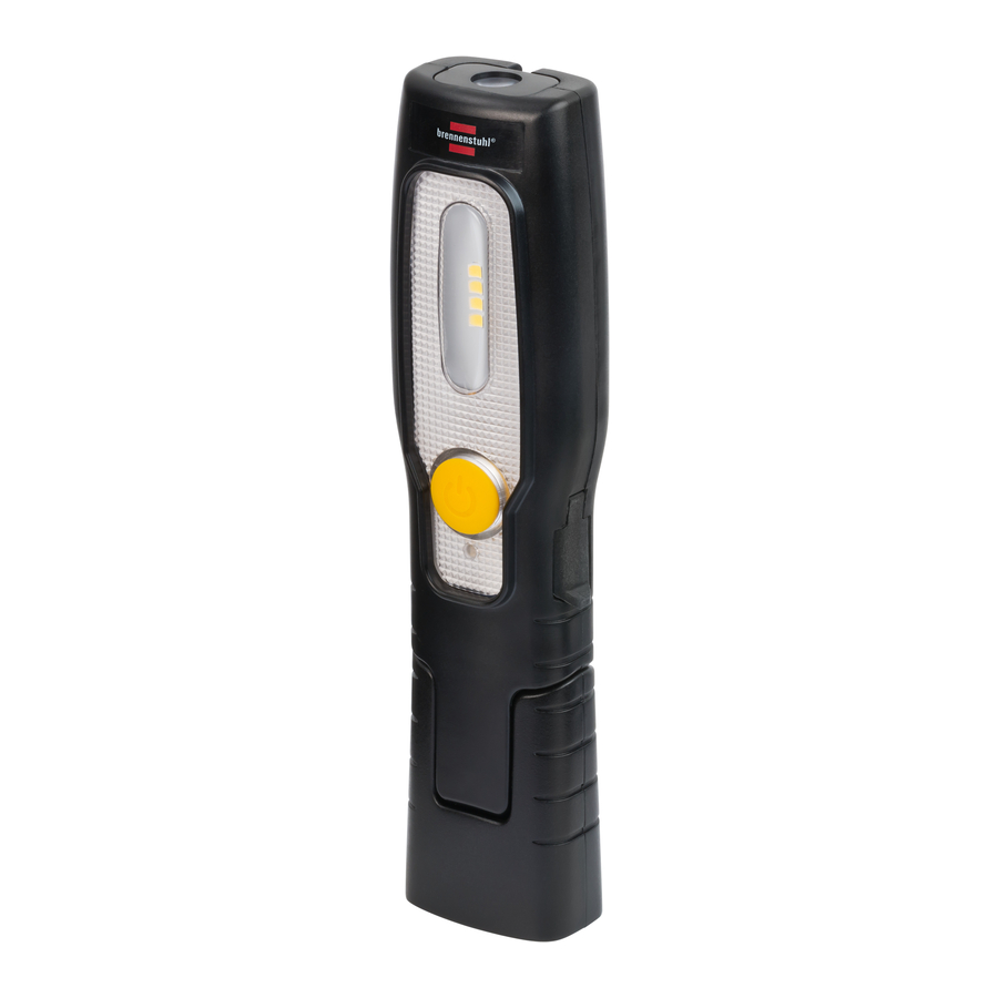 Brennenstuhl HL 200 A - Rechargeable LED Hand Lamp Manual
