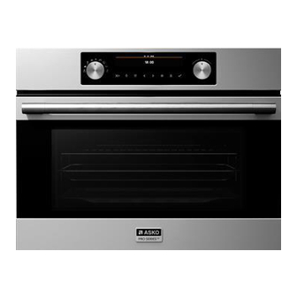 Asko OCM8483S Instructions For Use Manual