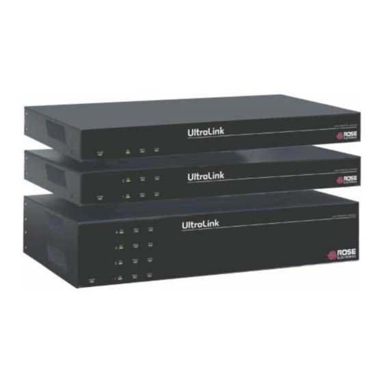 Rose electronics UltraLink UL-DV3 Specifications
