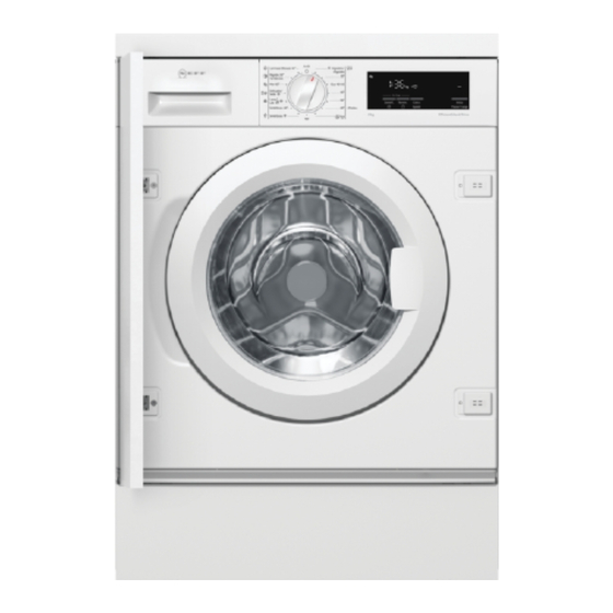 NEFF W544BX1ES User Manual And Assembly Instructions
