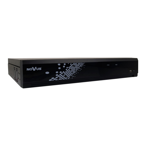 Novus NVR-4532-H4/F-II Quick Start Manual