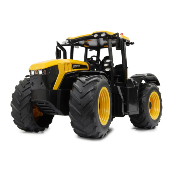 Jamara JCB Fastrac Tractor Instructions Manual