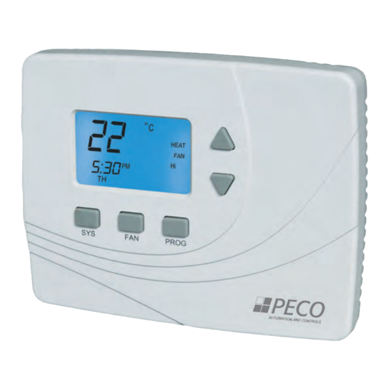 Peco WavePRO T2500 Operating Manual