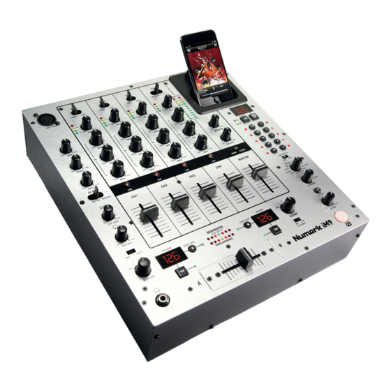 Numark iM9 Quick Start Manual