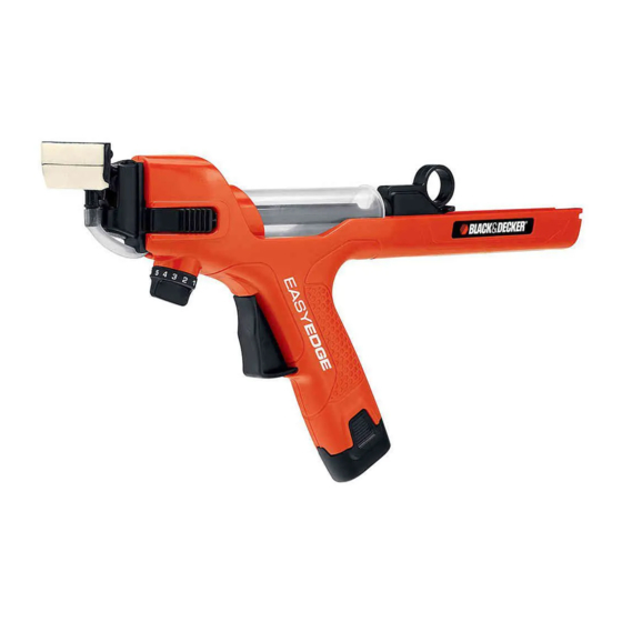 Black & Decker EasyEdge BDPE200-AR Instruction Manual