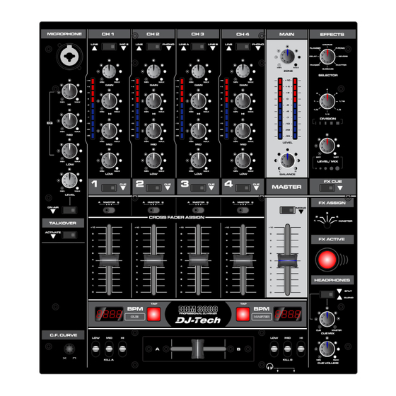 DJ-Tech DDM-3000 User Manual