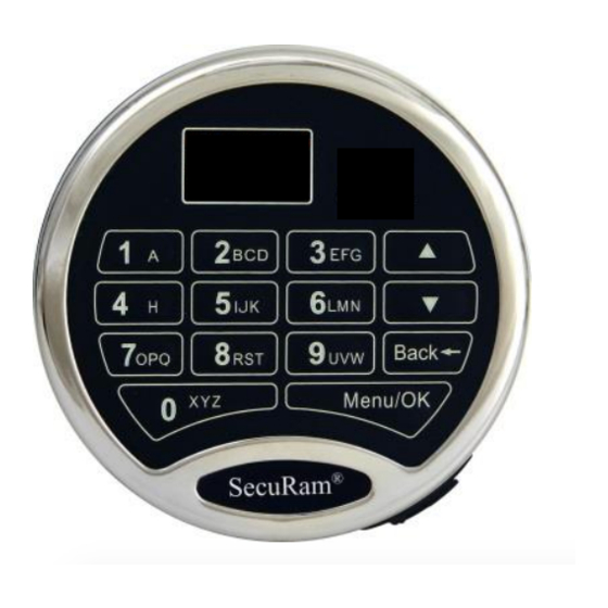 Securam ProLogic B22 Operation Instructions Manual