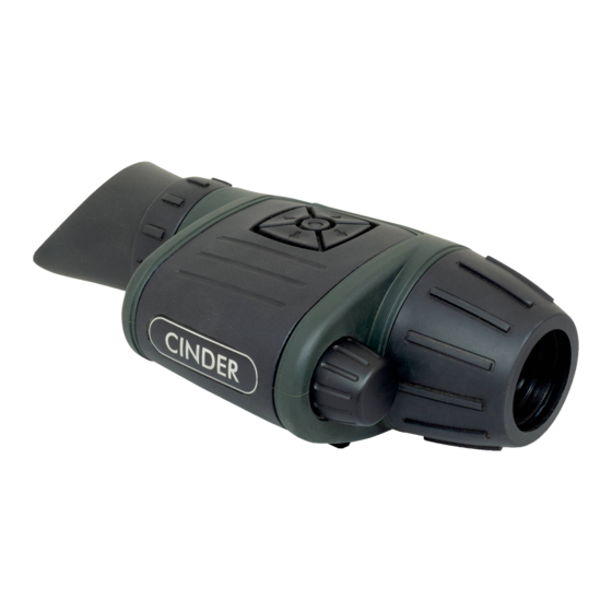 Steiner CINDER 9501 Operation Manual