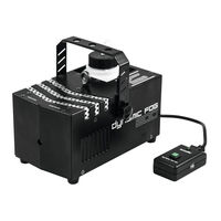 EuroLite DYNAMIC FOG 600 User Manual