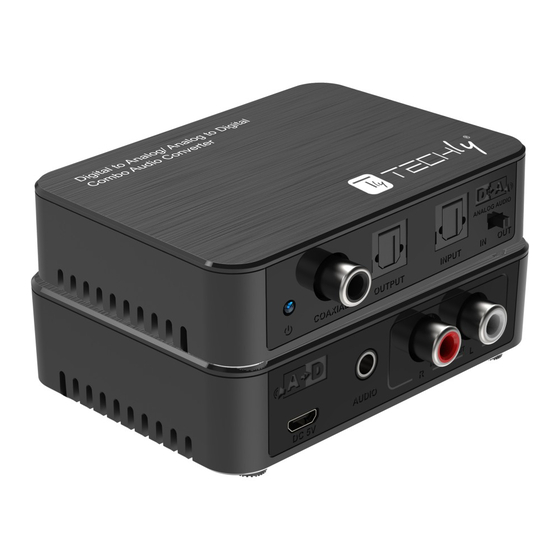 Techly IDATA SPDIF-10 Quick Start Manual