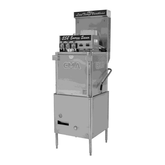 CMA Dishmachines EST-VL Owner's Manual