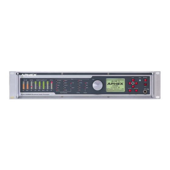 Aphex 2020 MkIII Manual