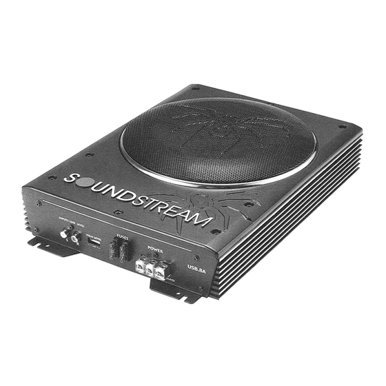 SOUNDSTREAM USB.8A OWNER'S MANUAL Pdf Download | ManualsLib