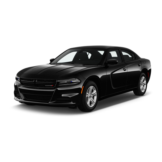 Dodge charger 2017 Owner's Manual