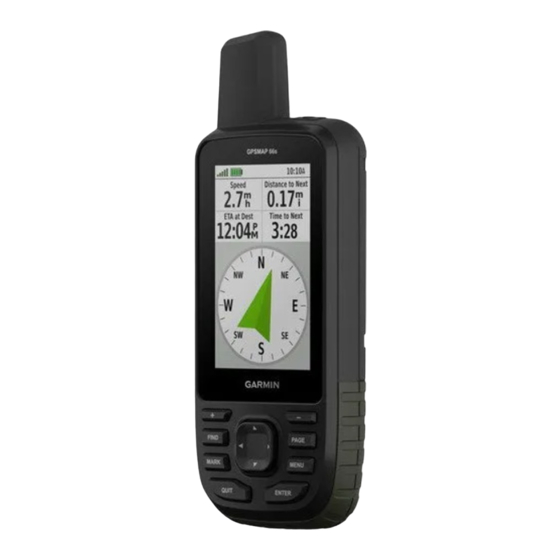 Garmin GPSMAP 66 Owner's Manual
