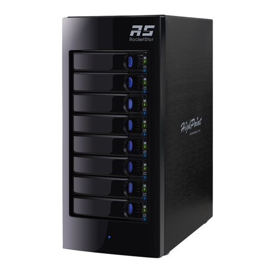 HighPoint RocketStor 6418AS Quick Installation Manual