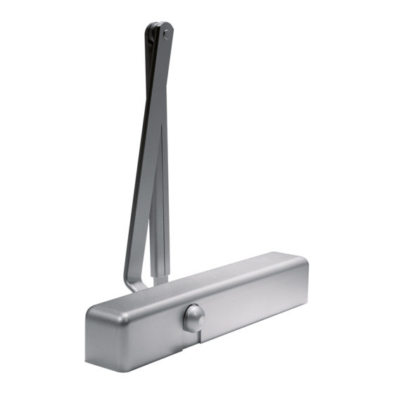 Dorma 8600 DS Manual