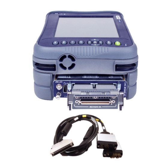 Viavi T-BERD 6000Av2 Quick Card