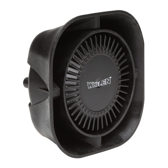 Whelen Engineering Company SABKT1 Installation Manual