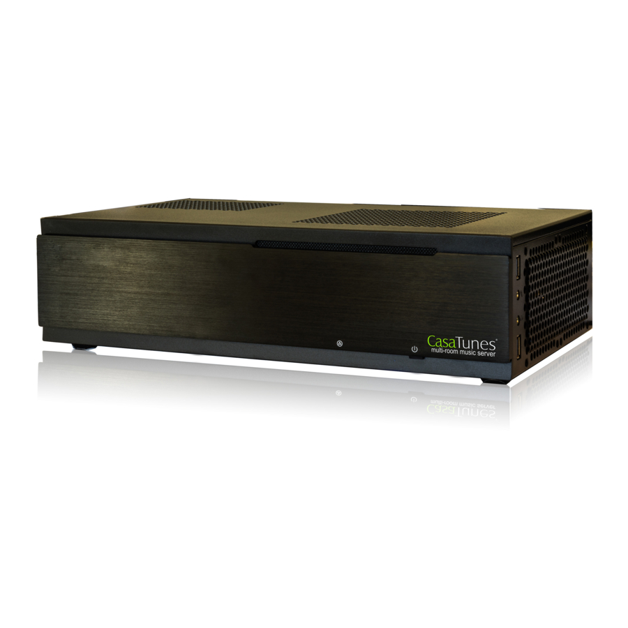 CasaTunes CT-8S Quick Start Manual