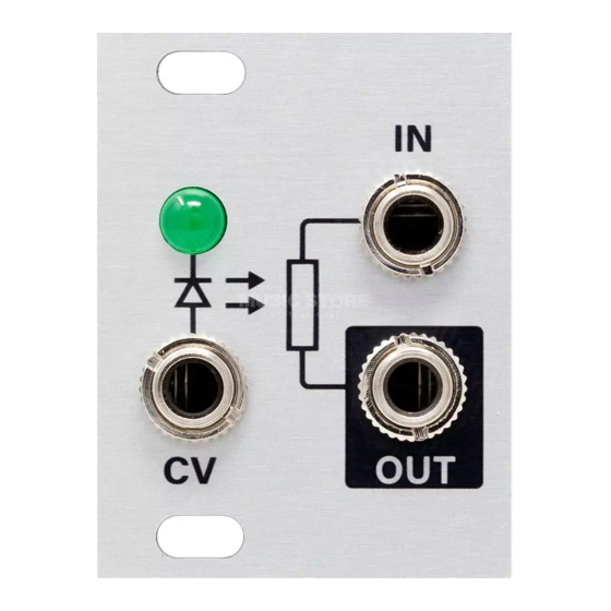 Intellijel Passive LPG 1U Manual