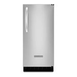 KitchenAid KUIS15NRTB - 25 lbs. Capacity Ice Maker Use And Care Manual