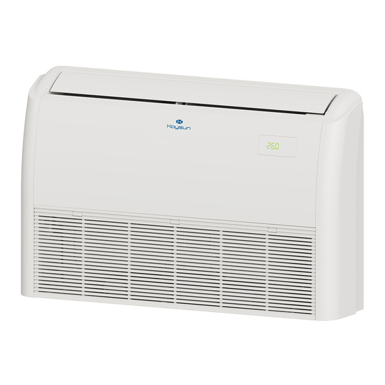 Kaysun KPCF-56 DN5.0 Owners & Installation Manual